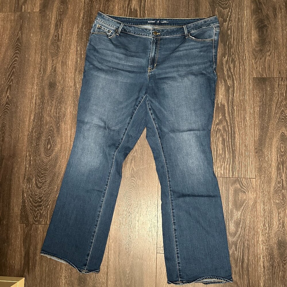 Old Navy Kicker Boot Cut Jeans - Size 22 Long